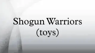 Shogun Warriors (toys)