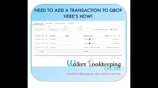 Manual Transaction Add