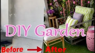 DIY GARDEN PATIO Transformation