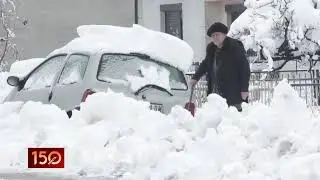 150 MINUTA - Sela Ivanjičkog kraja zavejana snegom i bez struje | PRVA