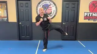 Machine gun Roundhouse kicks