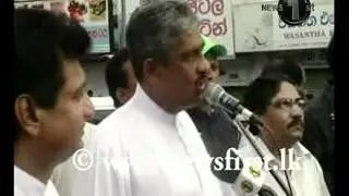 Parliament is not a suitable place for religious characters, says Sarath Fonseka