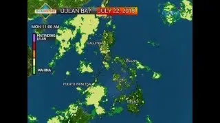24 Oras: Weather update as of 6:08 p.m. (July 21, 2019)