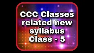 CCC online class 5 CCC new syllabus CCC course. Knowledge plus by Shivali.. CCC important notes .