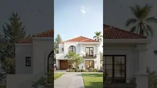 Beautiful Modern Mediterranean House &ndash; 2-Story Red Tiled Roof Villa