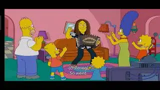 The Simpsons | Weird Al Yankovic couch gag