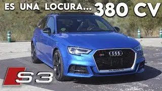 ASÍ ES un AUDI S3 de 2019 con 380 CV (el más rapido que he probado nunca)
