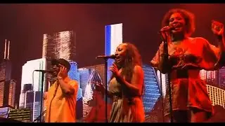Stevie Wonder - Living For The City   Stage Visuals  Glastonbury