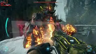 Evolve - Tech Sgt. Hank Gameplay  - Against Behemoth