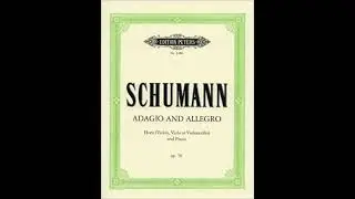 Schumann Adagio and Allegro (A=442) 
