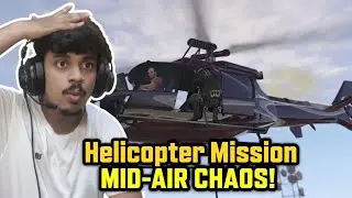 GTA 5 FBI Helicopter Hostage Mission 🚁| Mid Air Chaos!