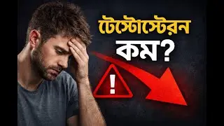 টেস্টোস্টেরন কমে যাচ্ছে কেন? Natural উপায়ে Fix করুন | ২০২৬ Tips