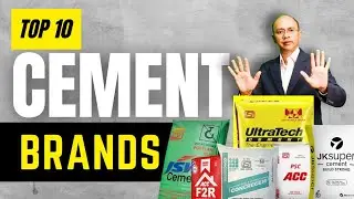 🛠️ Top 10 Cement Brands in India: Popularity and Volume 🏗️