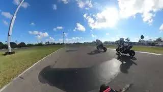 Christmas weekend at @t4kartplex  , GoPro mount snapped