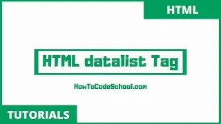 HTML datalist Tag