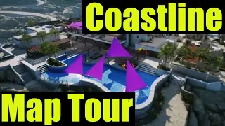 Rainbow Six Siege: Coastline Map Tour (Camera Locations)