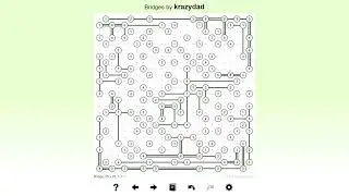 krazydad bridges solution (25x25, 1-1-1)