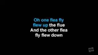 Flea Fly Song in the style of Traditional karaoke video