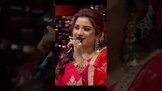 Shreya Ghoshal sung lag ja gale live in Indian idol 15#shreyaghoshal #vishaldadlani #badshah #shorts