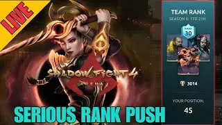 Serious Rank Push in Shadow Fight 4 Arena LIVE🎉🙂