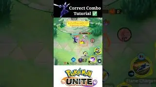Ceruledge Correct Combo+Tutorial ✅|| Pokemon unite