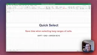 Quick Select | Save time when selecting large ranges of cells