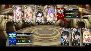 King's Raid LOV Aselica/Mediana/Miruru/Isaiah (against bots)