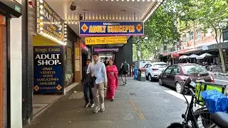 Walking To RushCutters Bay Park Through Kings Cross ~ East Sydney | Australia .