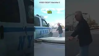 Driver Tries To Flee & Gets Instant Karma!