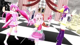 【MMD Precure】ピンクキュア＆敵混合「ライアーダンス」