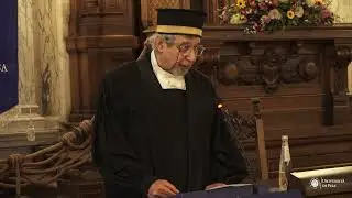 Laurea Honoris Causa a Marco Paolini - Università di Pisa
