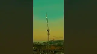 टावर _क्रेन_ 🏗️_ऑपरेटर _जलवा# trending# reelstower crane,tower cranes,cranes etc,zoomlion.