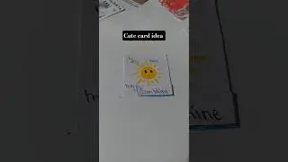 cute card idea #art #painting #viral #shorts