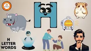 H Letter Words || Learn H Letter Words For Kids || ZingKidz