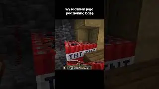 WYSADZIŁEM JEGO PODZIEMNĄ BAZĘ na REBORN SMP