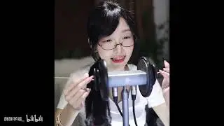【Chinese ASMR】Fluffy Ear picking, and air blowing