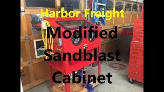 Harbor Freight Modified Sandblaster/Repairs - Will it work as purchased?