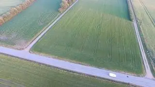 Summeret yngre jernalder plads ved NE. 3 tydelige hustomter