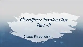 NCC C Certificate Theory Part -II 2025 Revision ( Class recording)