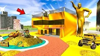 🤑Franklin's House Upgraded in GOLDEN HOUSE  in Indian Bike Driving 3d!