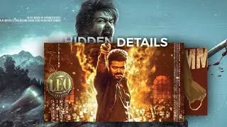 LEO poster and promo hidden details | LCU