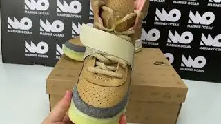 Nike air yeezy 1 Net Tan.So dope!!!!