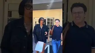 See how Andy carries JHud's bag? Very demure, very mindful | Jennifer Hudson new video #andyburnham