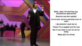 Tom Jones: Puppet Man(Lyrics)