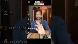 Ranking Fast Reflex Moments