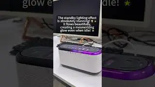 Sound-Responsive Humidifier | Stunning Standby Lighting Effect with Rhythm Sync!