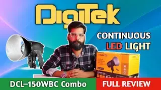 Best Continuous light for YouTube I DigiTek | DCL‑150WBC Combo | Unboxing | HINDI ME