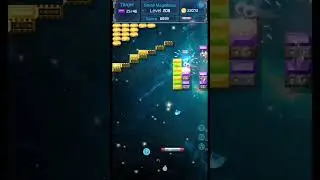 Brick breaker space outlaw - ASMR Gameplay Walkthrough Level  - 208 . Small Magellanic 18