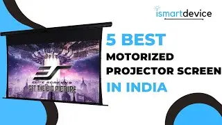 ✅✅Top 5 Best  Motorized Projector Screen in India 2021 - Ismart Device