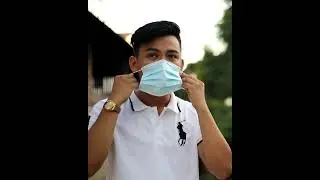 Bildos 3Ply Non-Woven Fabric Disposable Surgical Dust Mask With Nose Clip